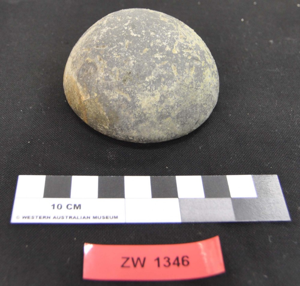 Lead artefact recovered from Zeewijk