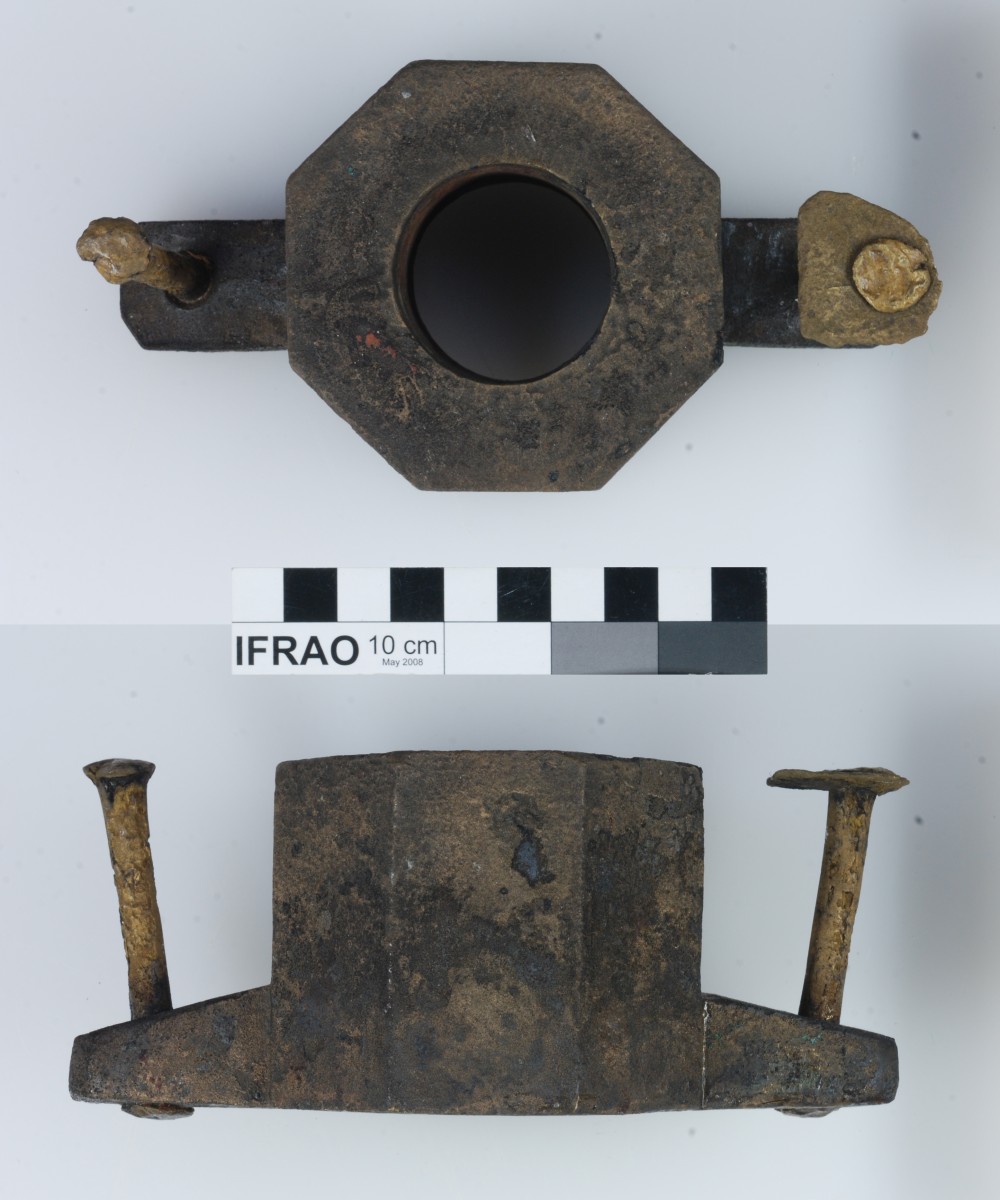 ZW1469A Bronze artefact recovered from Zeewijk
