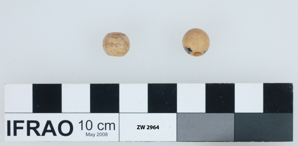 Animal artefact recovered from Zeewijk