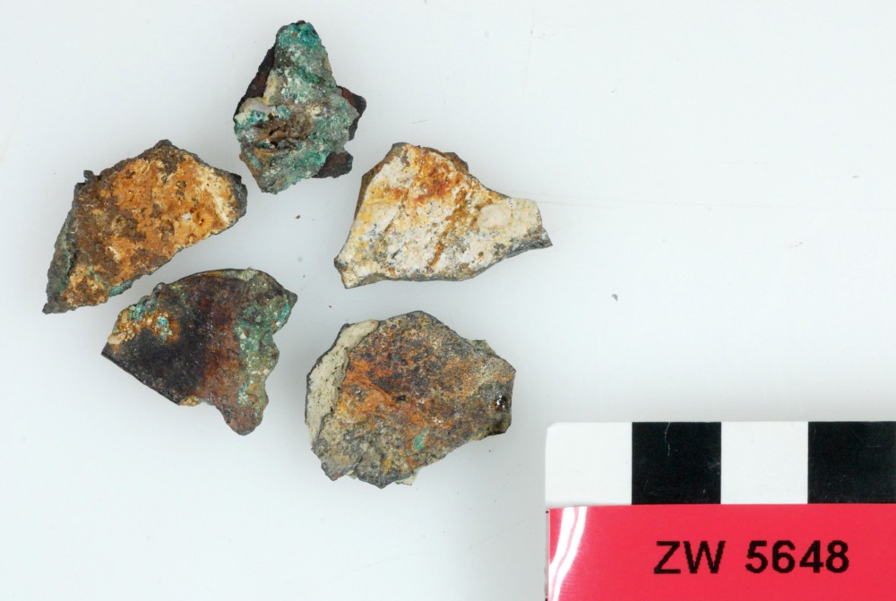 ZW5648 NON-FERROUS artefact recovered from Zeewijk
