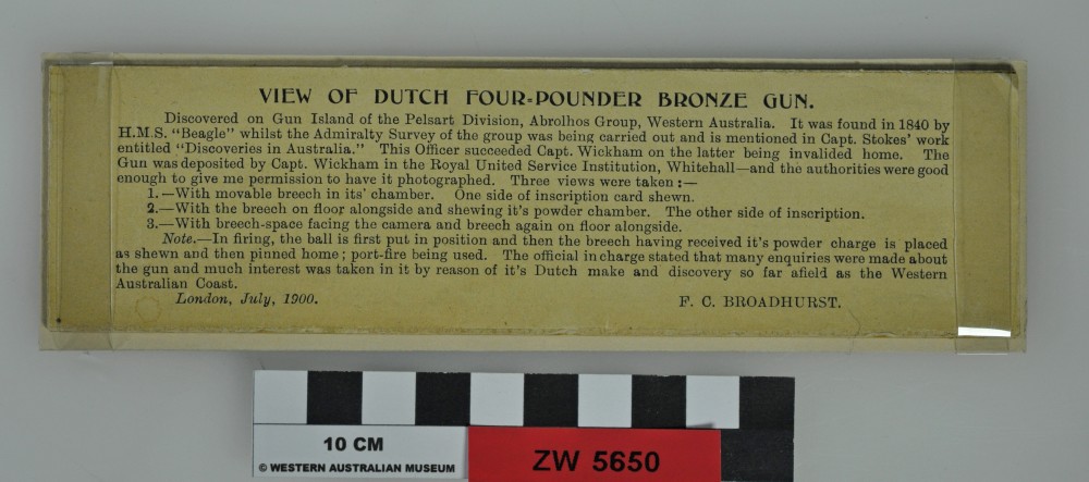 Textile artefact recovered from Zeewijk