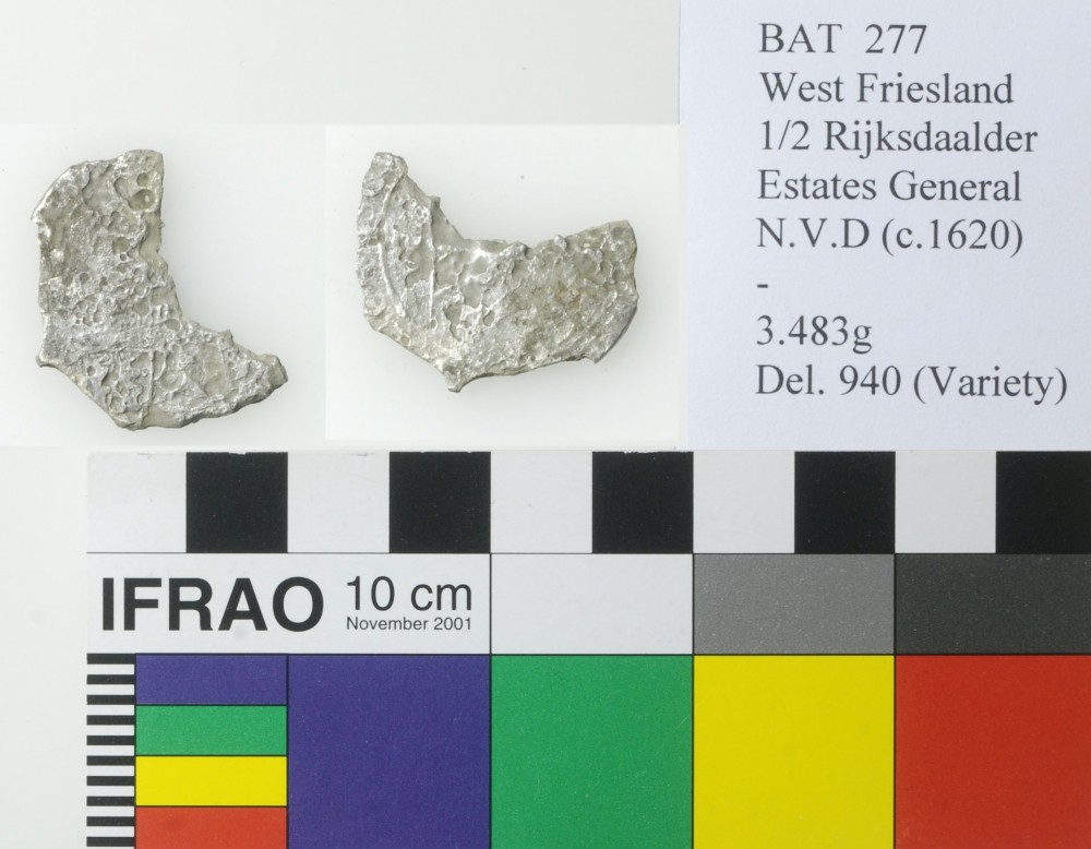 BAT277 Silver 1/2 Rijksdaalder