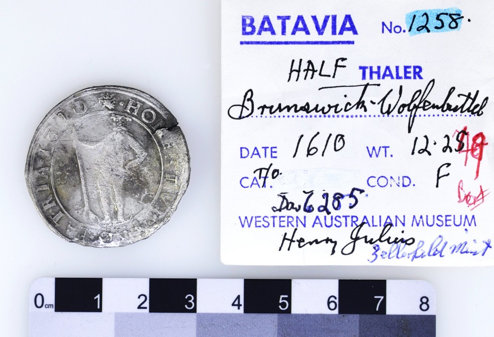 BAT1258 Silver 1/2 Taler