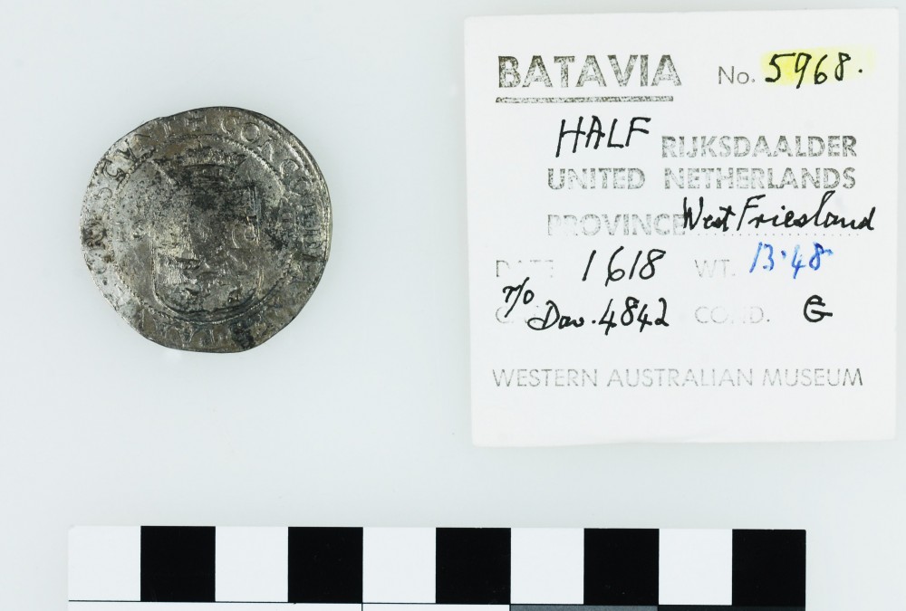 BAT5968 Silver 1/2 Rijksdaalder