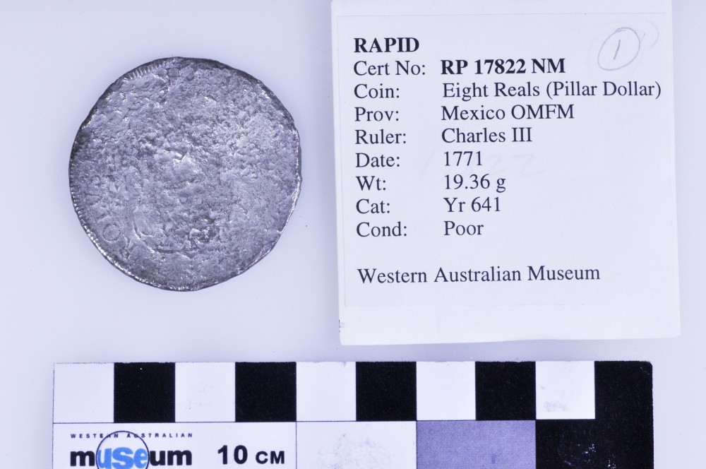 RP17822 Silver 8 Reales