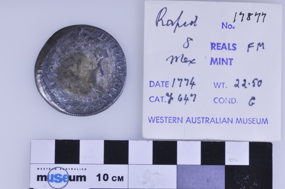 RP17877 Silver 8 Reales