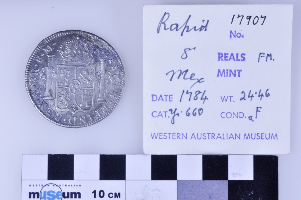 RP17907 Silver 8 Reales