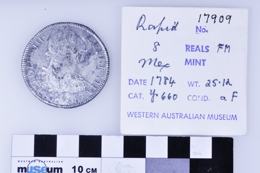 RP17909 Silver 8 Reales