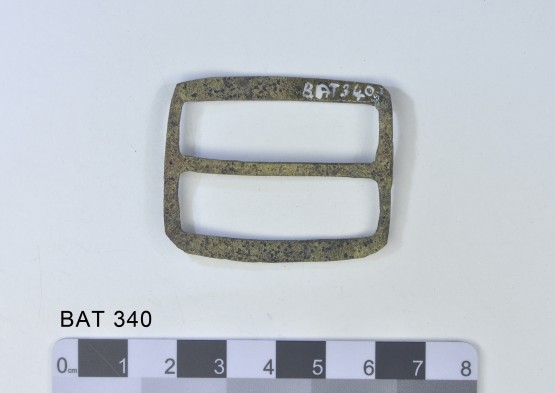 Copper/brass artefact recovered from Batavia