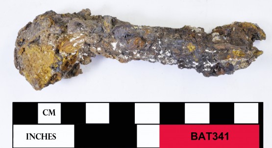 Textile artefact recovered from Batavia
