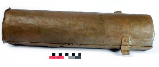 Copper/brass artefact recovered from Batavia