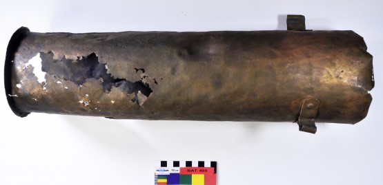 Copper/brass artefact recovered from Batavia