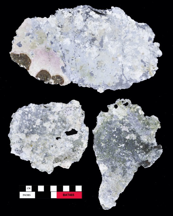 Lead artefact recovered from Batavia