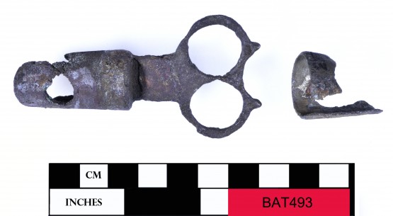 Copper/brass artefact recovered from Batavia
