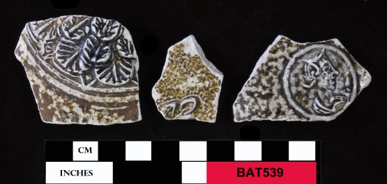 Stoneware artefact recovered from Batavia