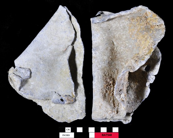 Lead artefact recovered from Batavia