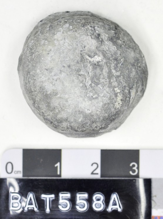 Lead artefact recovered from Batavia