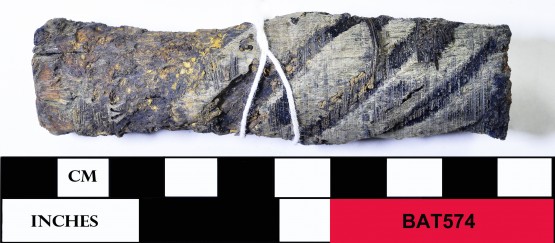 Copper/brass artefact recovered from Batavia