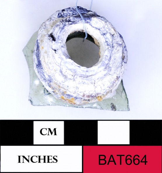 Pewter artefact recovered from Batavia