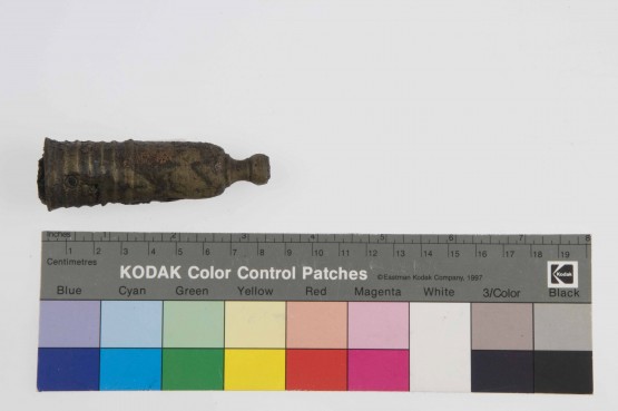Copper/brass artefact recovered from Batavia