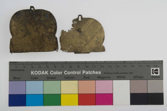 Copper/brass artefact recovered from Batavia