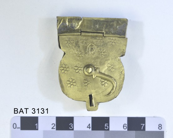 Copper/brass artefact recovered from Batavia