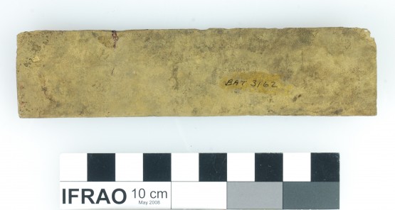 Copper/brass artefact recovered from Batavia