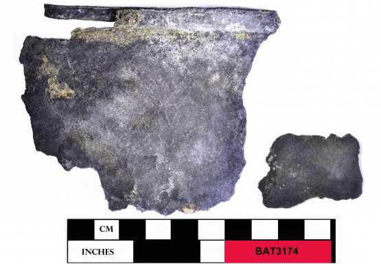 Copper/brass artefact recovered from Batavia