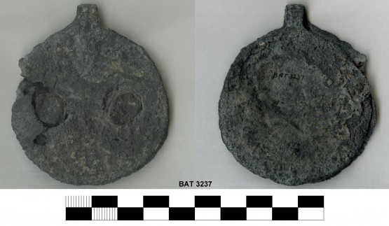 Lead artefact recovered from Batavia