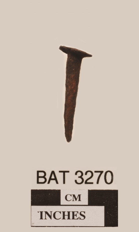 Copper/brass artefact recovered from Batavia