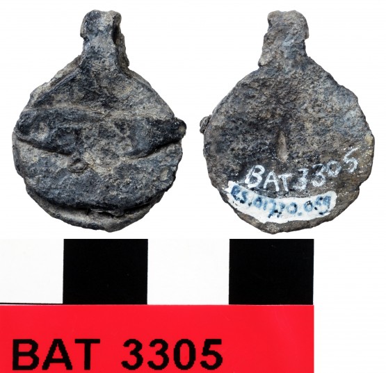 Lead artefact recovered from Batavia