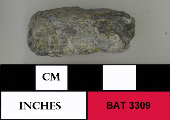 Lead artefact recovered from Batavia