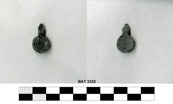 Lead artefact recovered from Batavia