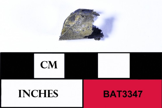 Copper/brass artefact recovered from Batavia