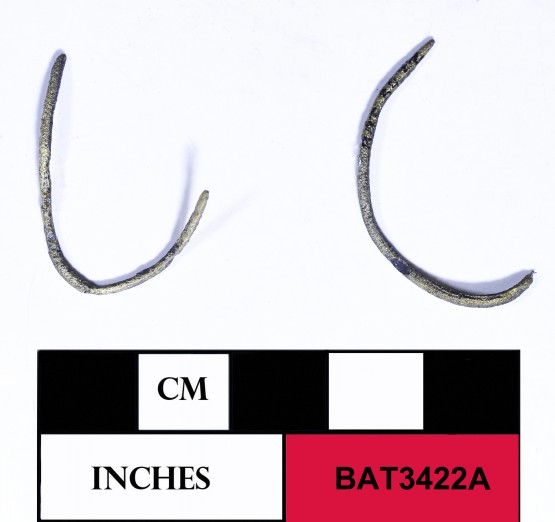 Copper/brass artefact recovered from Batavia