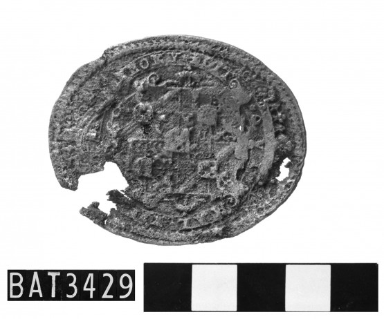 Copper/brass artefact recovered from Batavia
