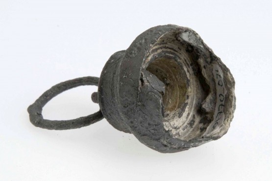 Pewter artefact recovered from Batavia