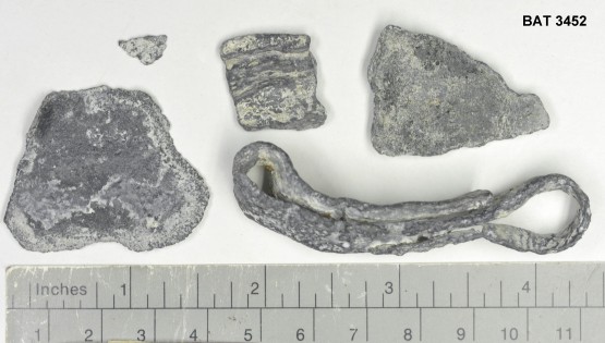 Lead artefact recovered from Batavia
