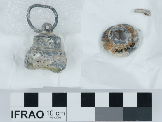 Glass artefact recovered from Batavia