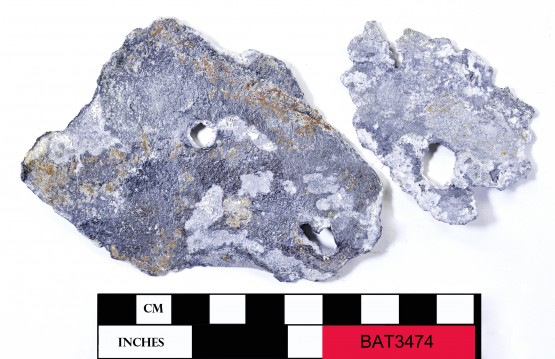 Lead artefact recovered from Batavia