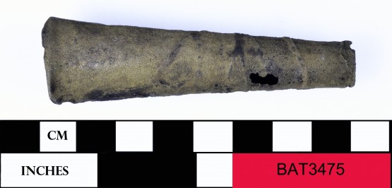 Copper/brass artefact recovered from Batavia