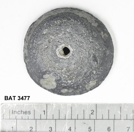 Lead artefact recovered from Batavia