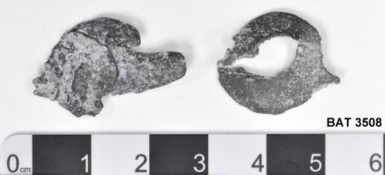 Lead artefact recovered from Batavia