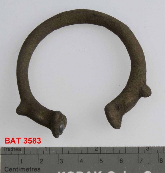 Copper/brass artefact recovered from Batavia