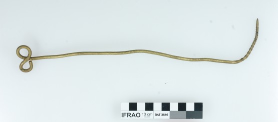 Copper/brass artefact recovered from Batavia