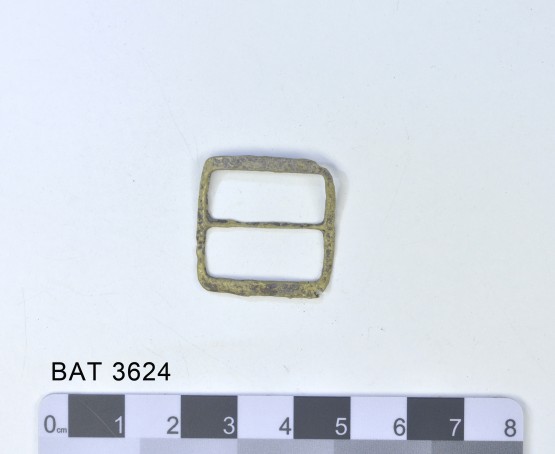 Copper/brass artefact recovered from Batavia