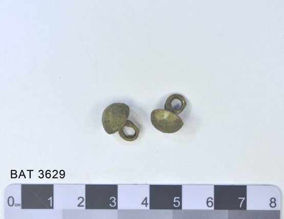 Copper/brass artefact recovered from Batavia