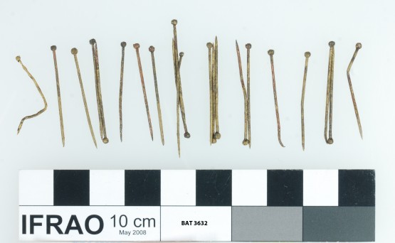 Copper/brass artefact recovered from Batavia