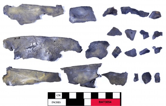 Copper/brass artefact recovered from Batavia
