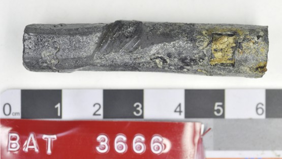 Lead artefact recovered from Batavia
